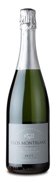 Botella de cava Clos Montblanc BRUT PREMIUM