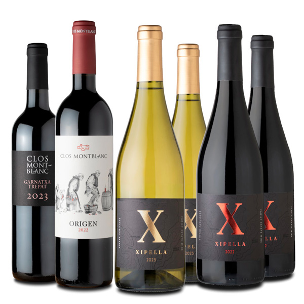 LA ESENCIA DE LA CONCA Este lote reúne vinos que nacen de nuestra forma más genuina de entender el vino